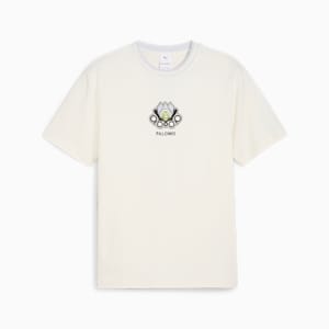 The puma menos Fierce 2 doubles down on female empowerment and athletic snazziness Graphic Tee, Warm White, extralarge